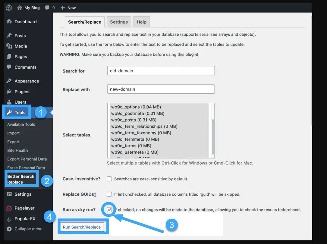 Cách sửa lỗi link trên WordPress nhanh chóng sau khi đổi tên miền 2 Cách sửa lỗi link trên WordPress nhanh chóng sau khi đổi tên miền